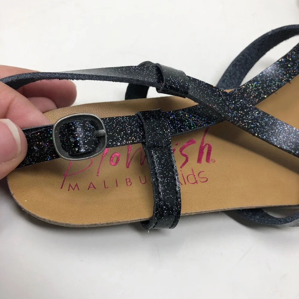 Blowfish Havaianas Sandals Bundle Girls Size 2 31/32 Kids Pink Teal White 7 Pair